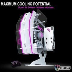 PCケース KEDIERS ミドルタワーPCケース ATX 水冷対応 美品 PCケース KEDIERS ミドルタワーPCケース ATX 水冷対応 美品