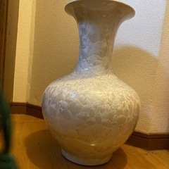 花結晶の花瓶
