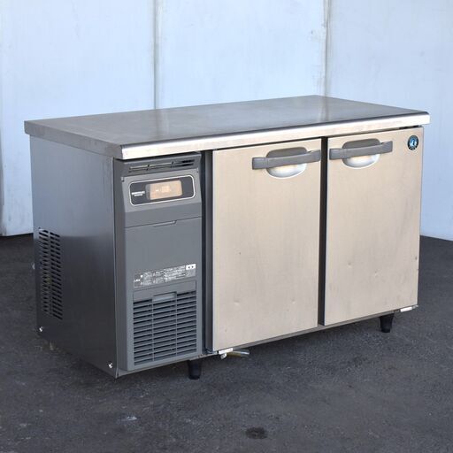 【ヤ取8/31終了】≪yt1248ジ≫ ホシザキ 業務用テーブル形冷蔵庫 RT-120SNG AC100V 幅120cm 2ドア コールドテーブル 2019年製 現状品 60407-09