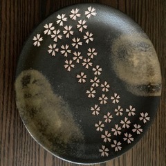 桜柄の大皿