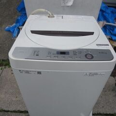 シャープ洗濯機4.5キロ　2018年製