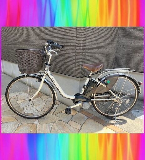 大容量8.9Ah！デジタル液晶！Panasonic　ビビ　26インチ　電動自転車　電動アシスト自転車  42201