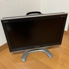 シャープ SHARP 20インチ液晶テレビ 通電のみ確認　LC-...