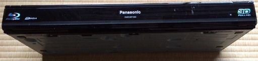 Panasonic DMR-BRT300 リモコンがなく本体のみでできる範囲で動作します