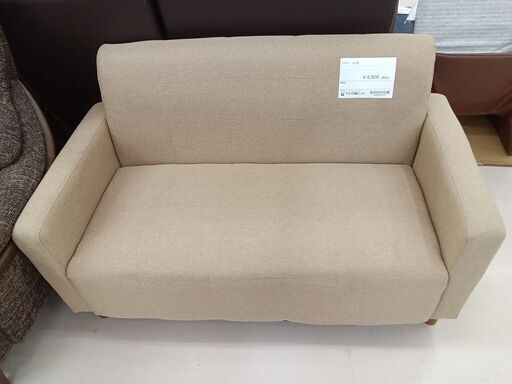 ★ジモティ割あり★  ソファー ベージュ W113×D59×H71 クリーニング済み TC2592