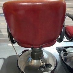 barberチェア　　バーバーチェア　電動　動作品　アンティーク　タカライス　