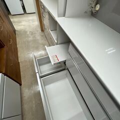 🤭古賀家具🤭2面レンジボード🤭バニラ🤭キッチン🤭収納🤭大容量🤭762🤭