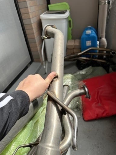 20クラウン前期3.5、ltsマフラー、リアピースのみ - その他 