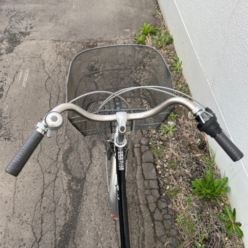 自転車 PUNK Tough 黒 ブラック ママチャリ