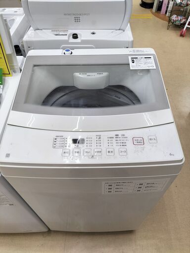 ★ジモティー割有★　ニトリ　６kg 洗濯機 　NTR60　２０２１年製　IK-536