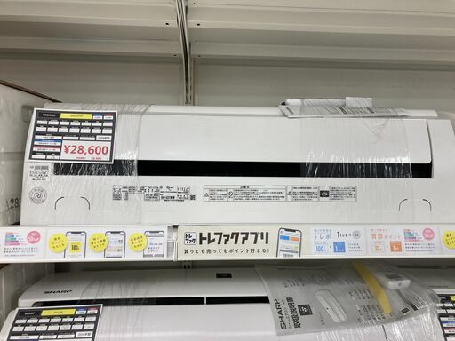 エアコン　TOSHIBA　RAS--G221M　2020年製