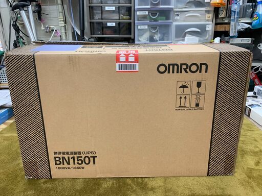 商談中【愛品館江戸川店】OMRON オムロン 無停電電源装置 UPS BN150T
