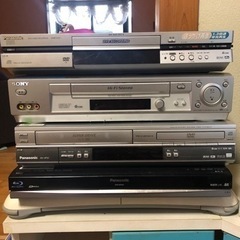【決まりました】ジャンク品色々　DVD VHS  ブルーレイレコーダー