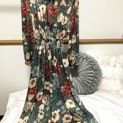 ZARA シフォンワンピースXS