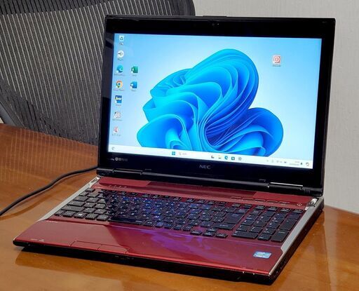 NEC15インチ【win10+win11 起動8秒 CPUスコア512】i7 /新品SSD256GB/ office JW-CAD