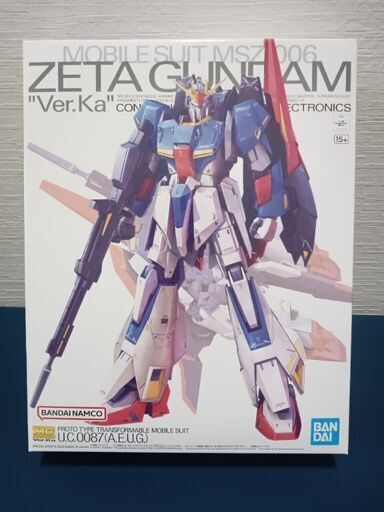 新品　未開封　Zガンダム　MG Ver.ka　ゼータガンダム