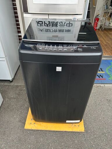 洗濯機 ハイセンス 2019年 5.5kg HW-G55E5KK せんたくき 家事家電【安心の3ヶ月保証★送料に設置込】自社配送時代引き可※現金、クレジット、スマホ決済対応※