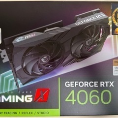  MSI GeForce RTX 4060 GAMING X 8GB