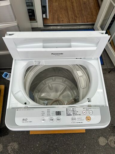 ▽値下げ▽洗濯機 パナソニック 2017年 5kg NA-F50B10 せんたくき 家事  