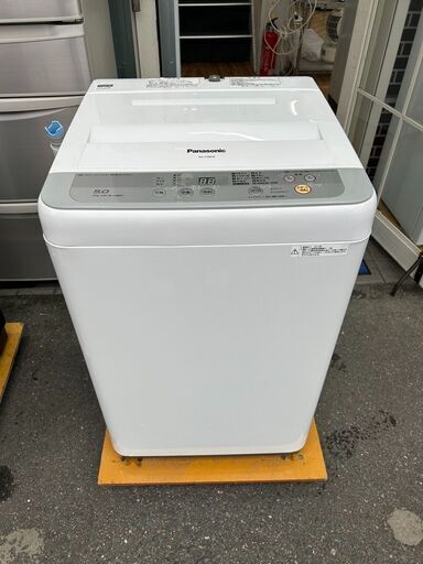 ▼値下げ▼洗濯機 パナソニック 2017年 5kg NA-F50B10 せんたくき 家事家電 参考価格37,240円【安心の3ヶ月保証★送料に設置込】自社配送時代引き可※現金、クレジット、スマホ決済対応※