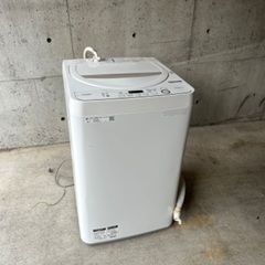 【中古】札幌 引取歓迎 洗濯機 SHARP シャープ 4.5kg...