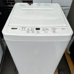 洗濯機 ヤマダ 2021年 6kg YWM-T60H1せんたくき...
