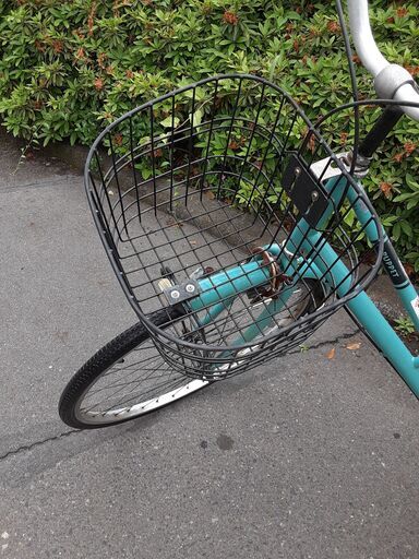 リサイクルショップどりーむ天保山店 No1137 自転車 ターコイズブルー