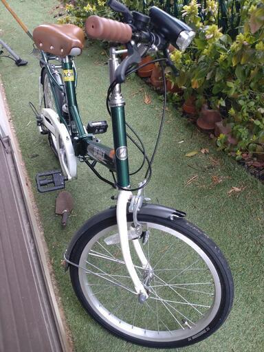 【決定しました】譲渡証明書付き折り畳み自転車ブリジストン
