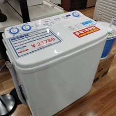 6ヶ月間動作保証付 AQUA 2層式洗濯機