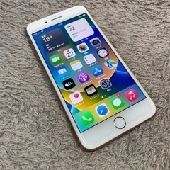 美品　　iPhone8plus 256GB SIMフリー　新品ケ...