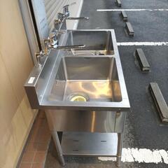 00096　２口流し台