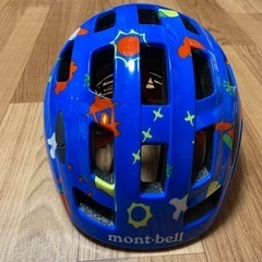 美品　mont-bellサイクルヘルメット