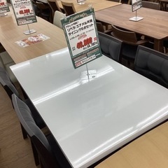 KD-52【新入荷 アウトレット】リベラ ダイニング5点セット 白×ブラウン