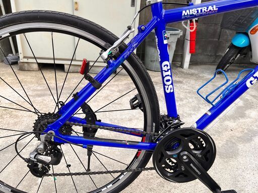 GIOS MISTRAL GIOS BLUE 480サイズ 700c✕28c 3✕8段変速 クロスバイク