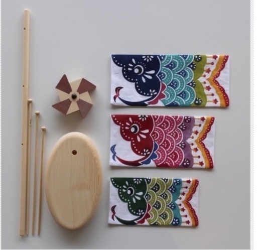 紅型こいのぼりスタンド