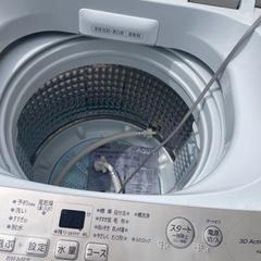 早い者勝ち！超美品！2022年式AQUA洗濯機7キロ