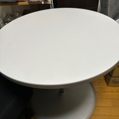 オカムラ製　オフィス丸テーブル