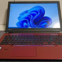 商談中◇東芝☆7世代Corei7 SSD搭載 ☆お洒落なワインレ...