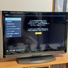 SHARP 32型液晶テレビ BluRayレコーダー内蔵