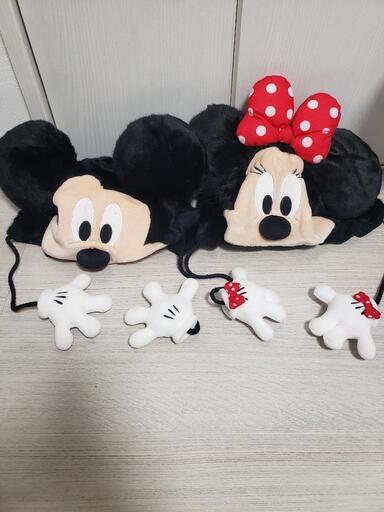 ミッキー　ミニー　ディズニー　被り物　ファン