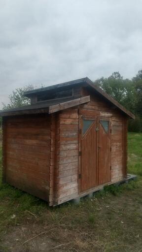 【販売価格要相談】LUOMAN FINLAND  ミニログハウス ログハウス 物置 小屋