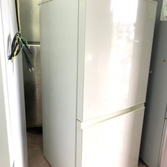 北九州市内配送可能　保証付き AQUA アクア AQR-16D(W) [冷蔵庫（157L・右開き） 2ドア ミルク]