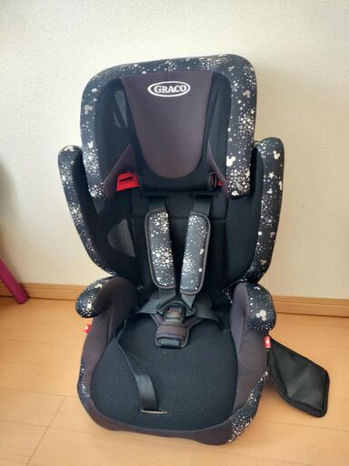 グレコ チャイルドシート ジュニアシート エアポップ カラフルドット 