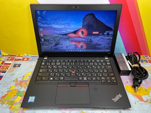 JC03218  極美品 レノボ Thinkpad X280 12.5型 カメラ ノートPC 軽量 ノートパソコン　Win11