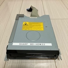 SHARP BD-HDW22/DVDプレーヤー部品／現状品／ジャ...