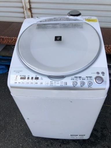 購入者決めました　シャープ SHARP ES-TX900-W [タテ型洗濯乾燥機（9.0kg） シルバー系 プラズマクラスター搭載]
