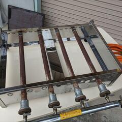 応談中【業務応援】イベント模擬店用品 お祭り 厨房 鉄板焼き器 ガス LP  グリラー 極厚鉄板 お好み焼き 15ミリ