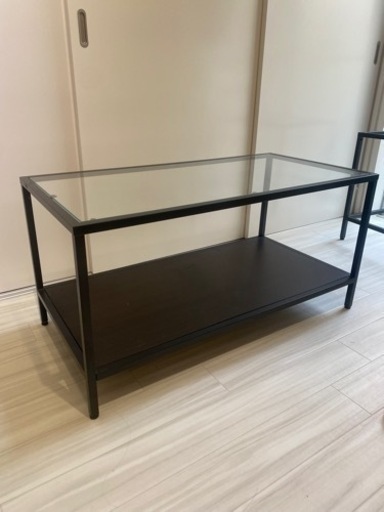 IKEA 人気テーブルセット２つVITTSJÖ ヴィットショー