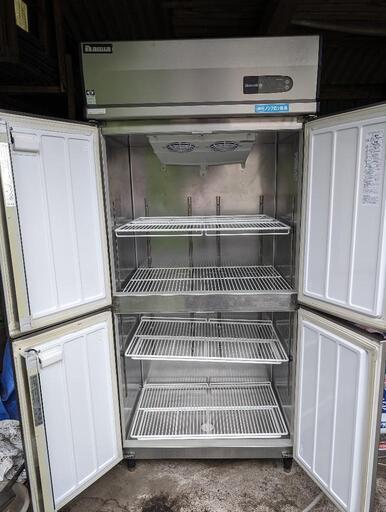 大和冷機工業縦型冷蔵庫331YCD-NP (BARDOCK龍) 谷頭のキッチン家電 