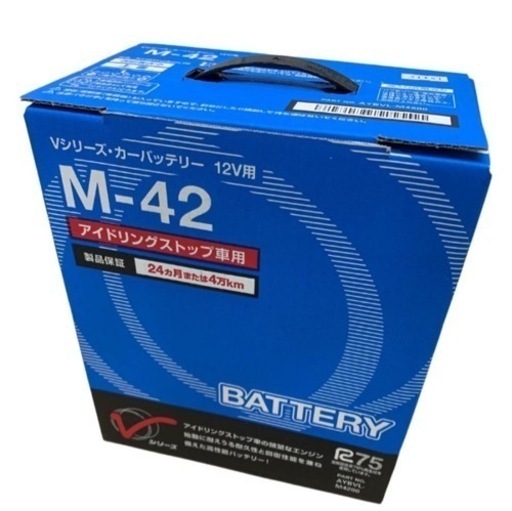 M-42  Ｌ.Ｒ　バッテリー軽自動車\nアイドリングストップ車
